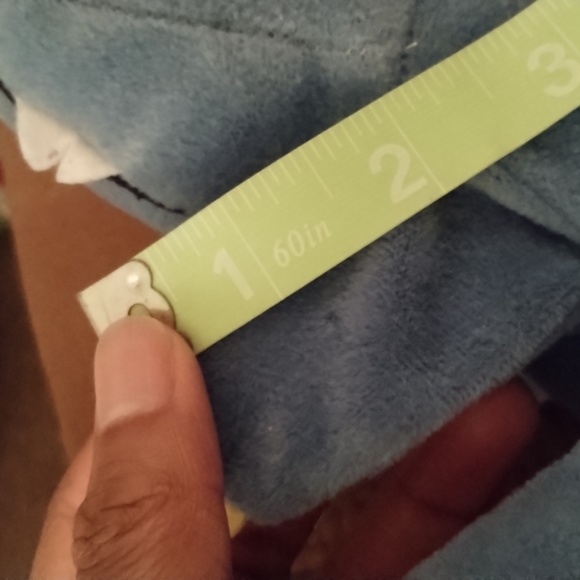 ∆VTG Plush Creations Inc Blue Dinosaur Hand Puppet Full Body Glove - Picture 15 of 16